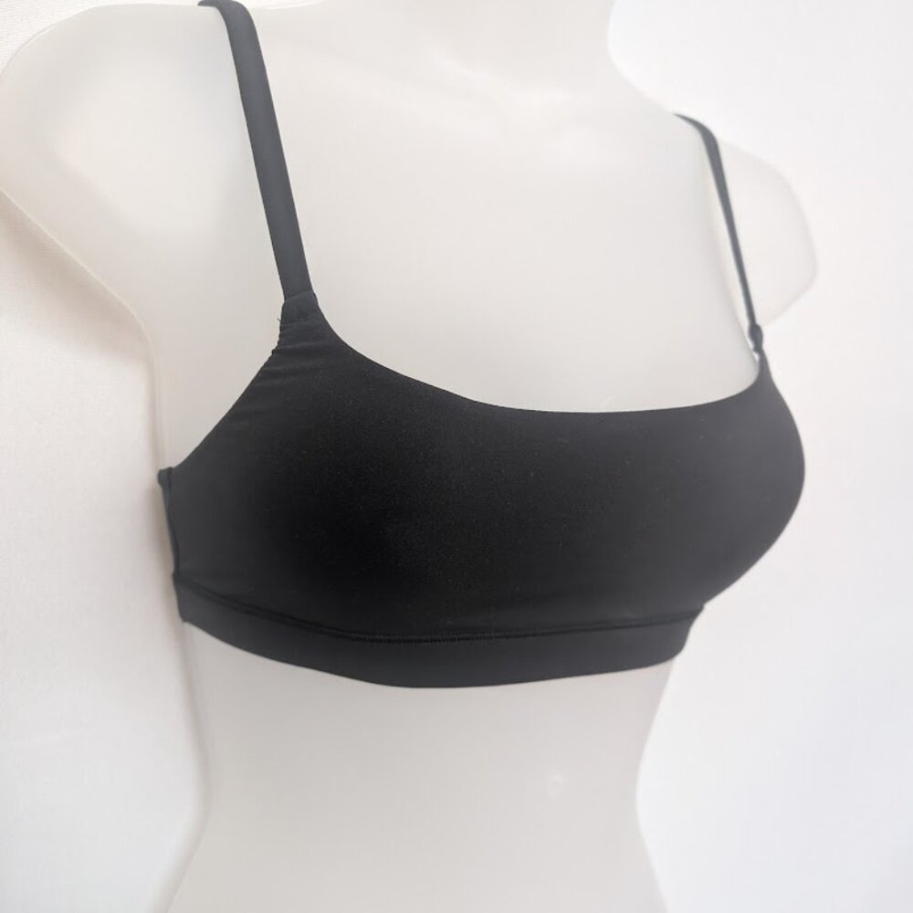 SKIMS Scoop Bralette - ONYX - XS